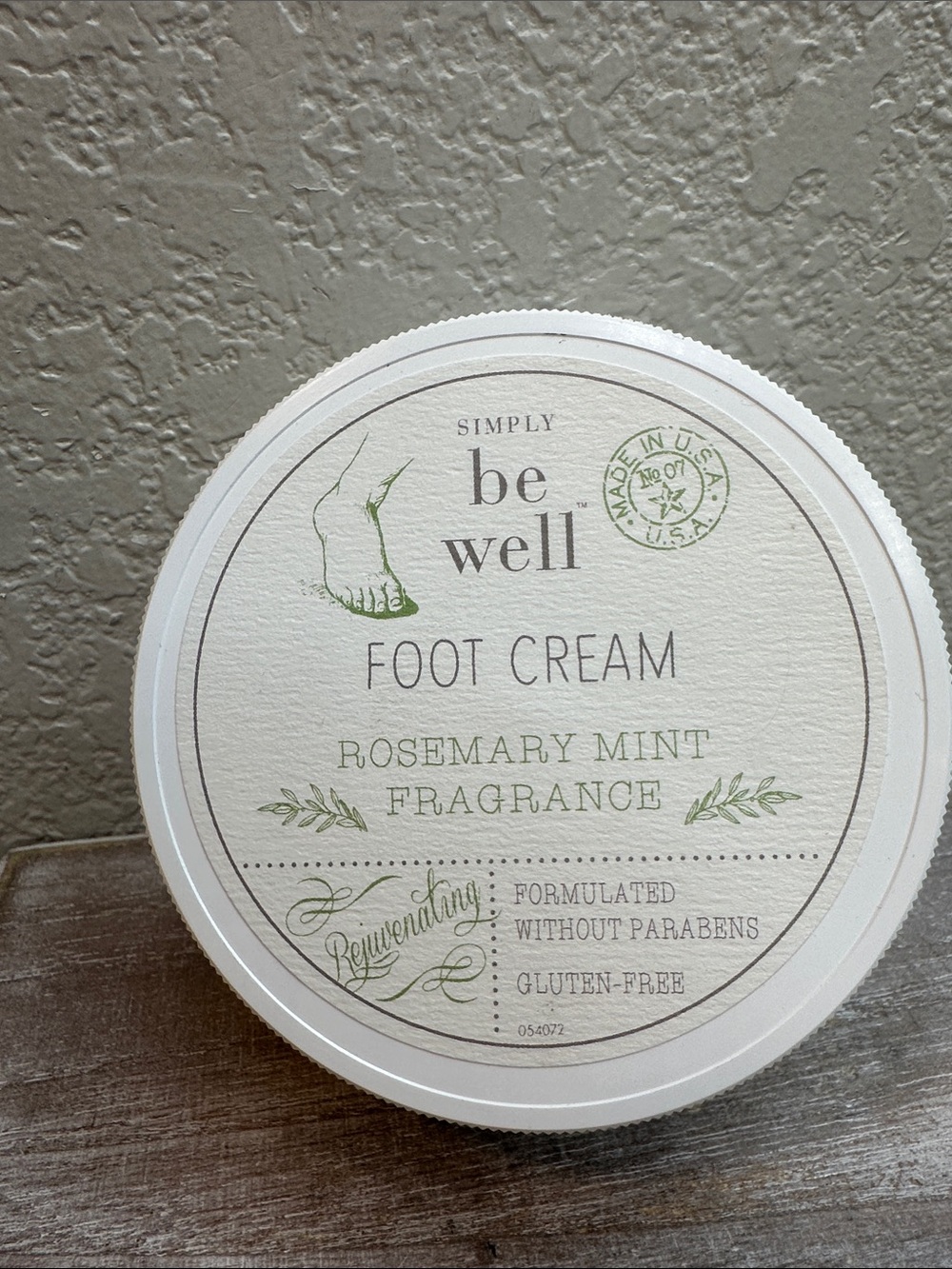 $7 🌙 Simply Be Well Rosemary Mint Foot Cream FULL SZ